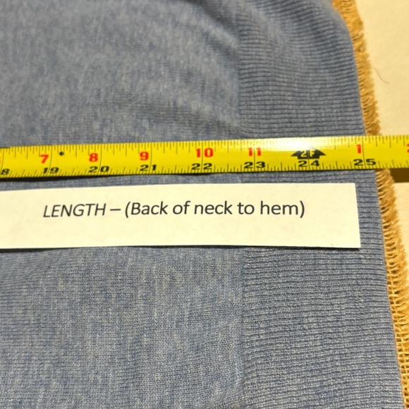 J.Crew Mens V-Neck 100% Cotton Sweater Sz L Pullover Blue Knit Lightweight Layer - Picture 6 of 8